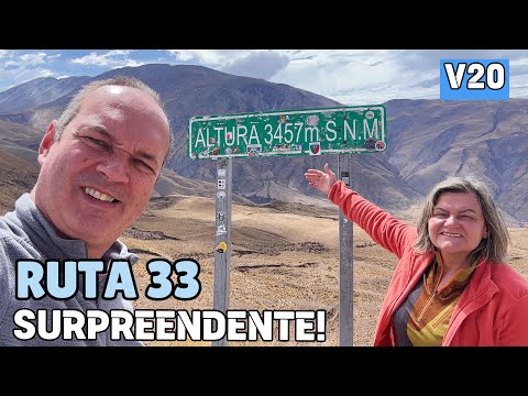 Da RUTA 40 para a RUTA 33 até SALTA: CACTOS, ALTITUDE, PRECIPÍCIOS, RIPIO e MUITA BELEZA!