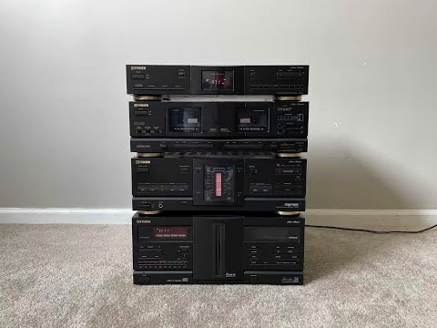 Fisher Home Stereo - CR-W9435 Cassette Deck, FM-9435 Tuner, CA-9435 Amplifier and DAC-9435 CD Player