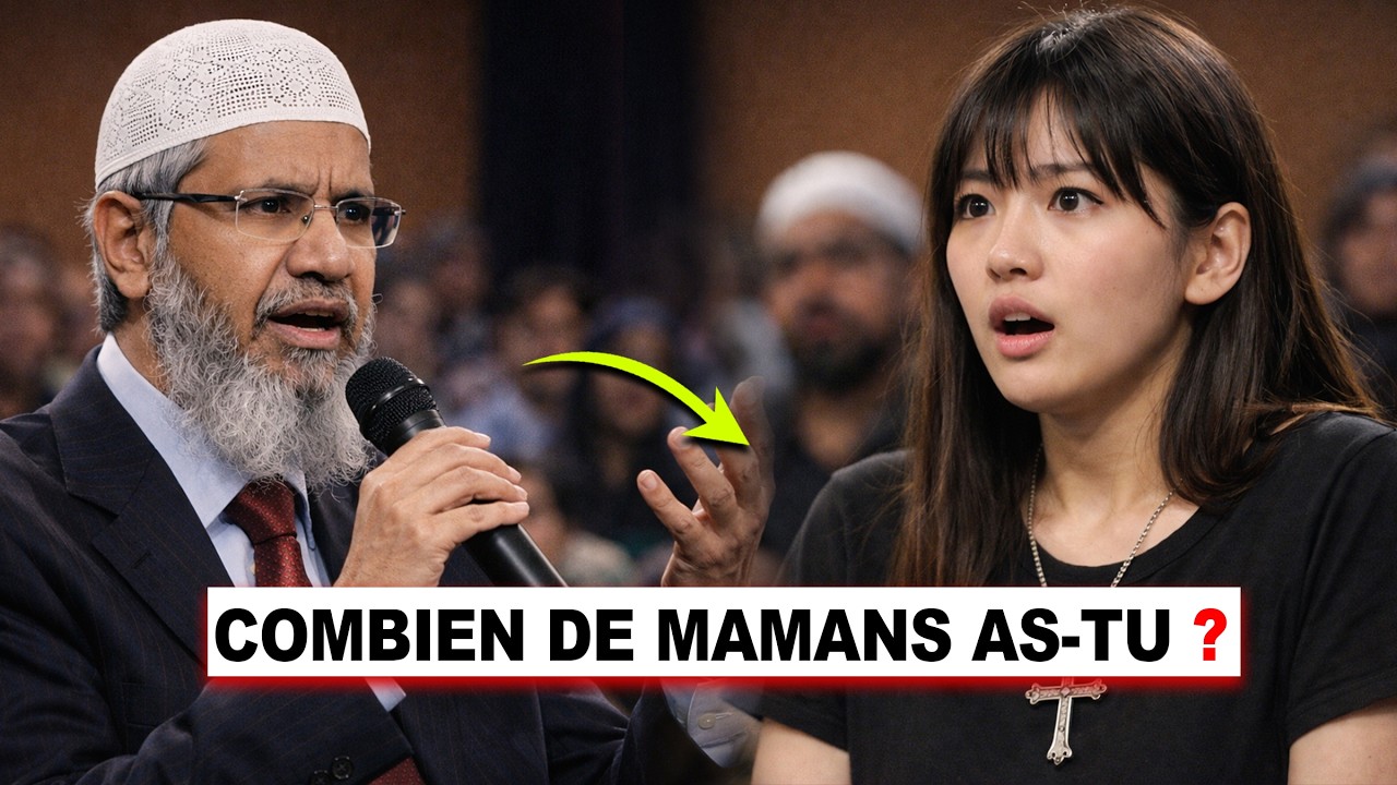 Dr. Zakir Naik tricks her by proving to her that God is One