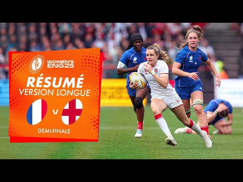 Le CRUNCH | Résumé France vs Angleterre | Coupe du Monde de rugby féminine 2025