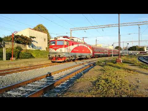 Trenuri/Trains In Constanţa. Data:09-August-2020