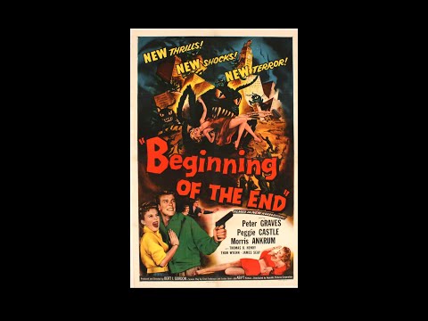 Beginning of the End - Full Movie Colorized - Science Fiction - 1957 - Starring: Peter Graves