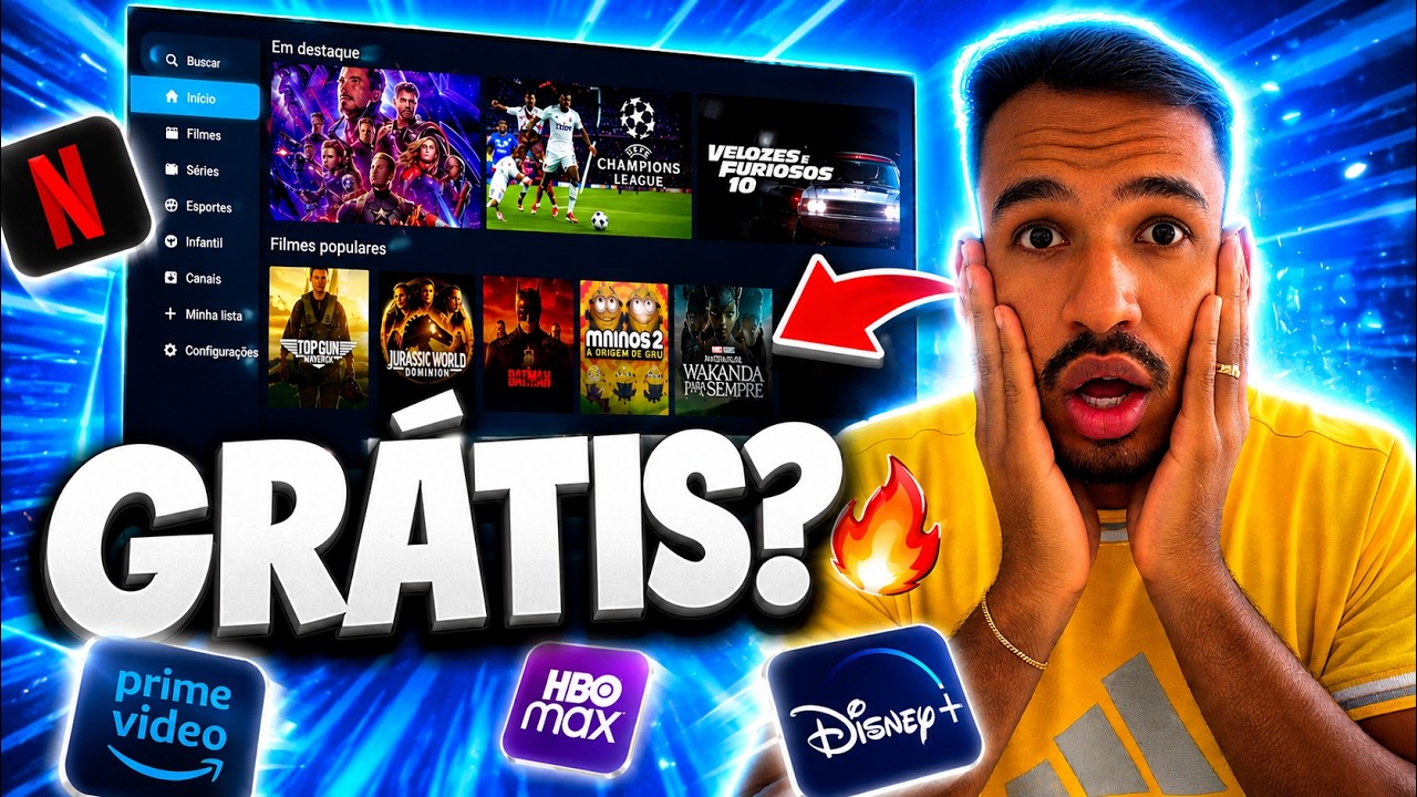 Conheça o Melhor App de IPTV Gratuito pra Assistir Canais TV AO VIVO!