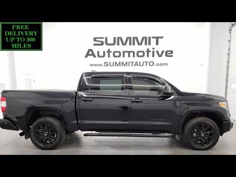 2021 TOYOTA TUNDRA CREWMAX LIMITED NIGHTSHADE BLACK CRYSTAL WALK AROUND REVIEW 11284 SOLD!