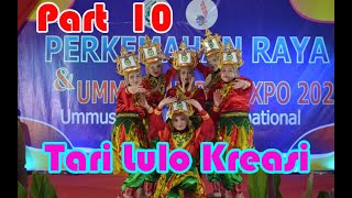 Download lagu Tari Lulo Kreasi Perkemahan Raya dan Ummusshabri Expo 2022 Part 10 mp3
