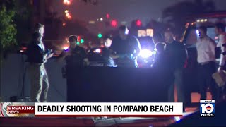 Deputies investigating fatal shooting in Pompano Beach