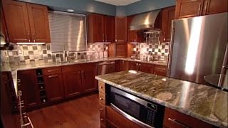 Stainless Steel Backsplash Tile Installation