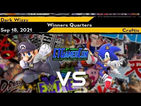 [Smash Ultimate] CT Gamercon (W.Quarters) - Dark Wizzy vs Craftis