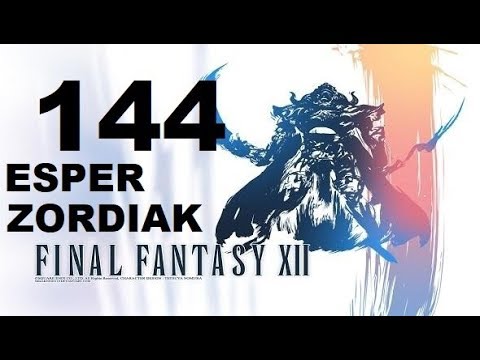 FINAL FANTASY XII parte 144 ESPER ZORDIAK  gameplay sin comentarios