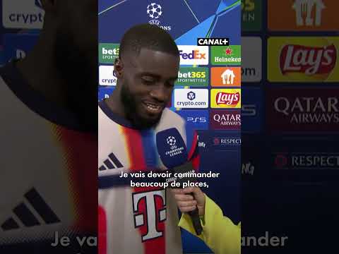 Upamecano retrouve son ami d'enfance Dembélé en demi-finale 🥰 #ucl #football #psg