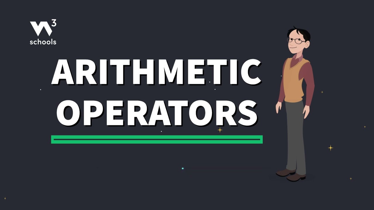 JavaScript Arithmetic Operators - Part 1 - What? - #w3schools #javascript #programming