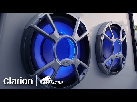 Clarion Marine Speakers and Subwoofer