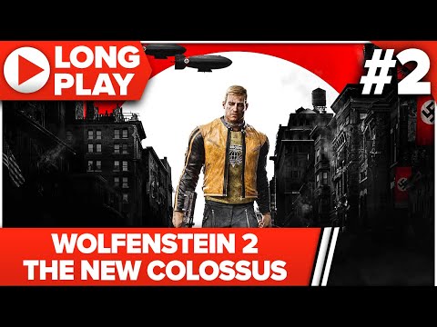 Wolfenstein 2: The New Colossus - Part 2 │ 100% Cinematic Longplay │ Death Incarnate │ No Commentary