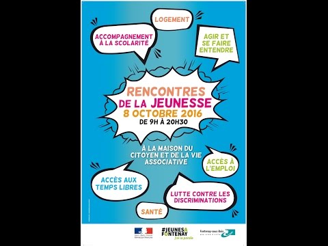 Rencontres Jeunesse 2016 : #jeunesafontenay