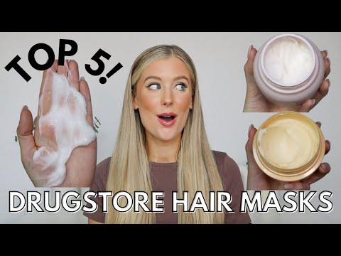 Top 5 Drugstore Hair Masks! Hask, Hairitage by Mindy,...