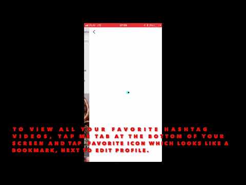 HOW TO ADD TIKTOK HASHTAGS TO YOUR FAVORITES  IPHONE IOS