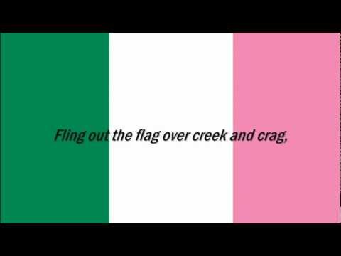The Flag Of Newfoundland - Shanneyganock - Lyrics