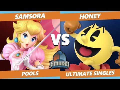 DHATL 2019 SSBU - eUNITED | Samsora (Peach) Vs. VA | Honey (Pac-Man) Smash Ultimate Tournament Pools
