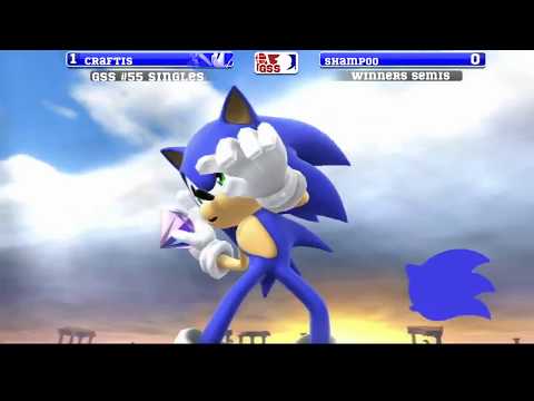 GSS 55 Singles- Craftis (Sonic) vs Shampoo (Pit)- SSB4 Winners Semis  - Smash 4- Smash for Wii U