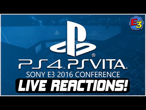 Sony E3 2016 Press Conference (Live Reactions)