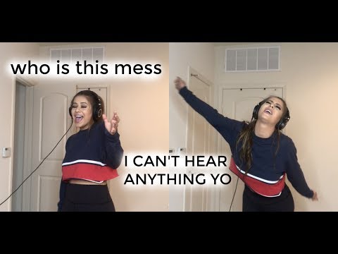 SINGING WITH NOISE CANCELLING HEADPHONES!!