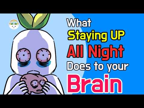 What Staying Up All Night Does To Your Brain