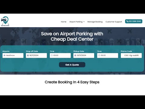 Cdc App: Airport Parking