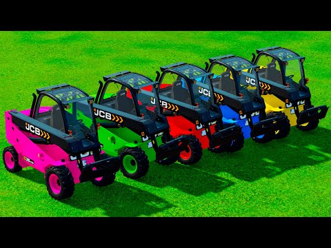 CLAAS & NEW HOLLAND TRACTORS MOWING LUCERNE AND MAKE CHAFF - Farming Simulator 22