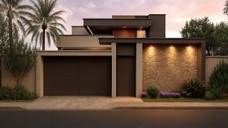 CASA PEQUENA E MODERNA || 3 QUARTOS || PLANTA BAIXA - TERRENO 8X25m P10