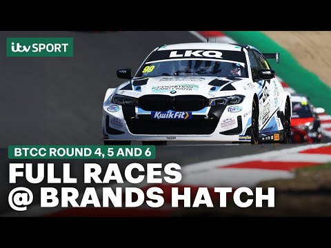 FULL RACES: BTCC Round 4, 5, and 6 @ Brands Hatch 2025 🏁 | ITV Sport