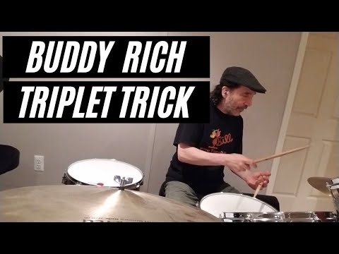 Drum Lessons: A Triplet Trick from Buddy'sBag