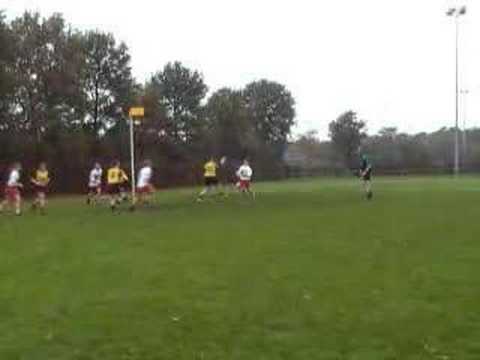 Korfbalwedstrijd DES 1 - VKC 1