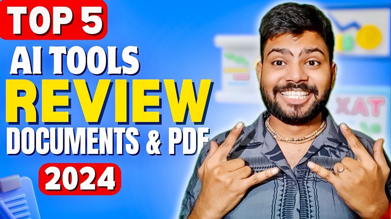 Top 5 Best AI Tools to Review Documents  & PDFs in 2024