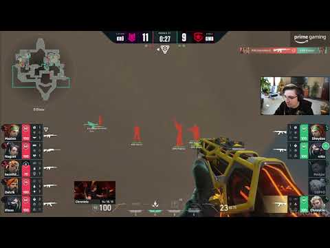 GMB Chronicle INSANE ACE to keep his team in the game ft shroud | GMB vs KRU vct
