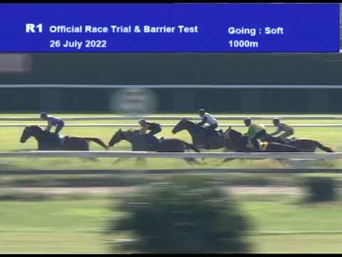 26 July 2022   R1   Official Race Trial & Barrier Test