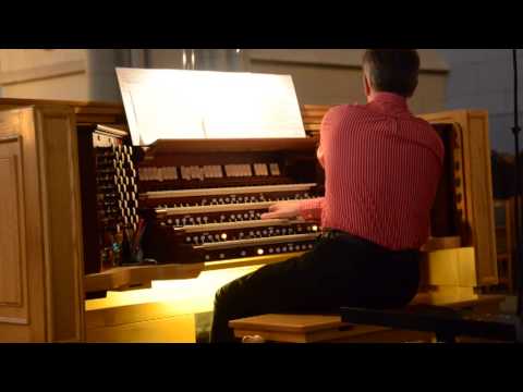 Uppsala Domkyrka's Pipe Organ (Fratelli Ruffatti) - Lunchkonsert Juli 24, 2013
