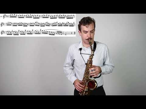 ASBOA All-Region JR Saxophone - Rubank Advanced Method p. 52