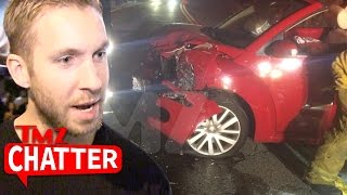 Calvin Harris In Violent Car Crash (PHOTOS) | TMZ