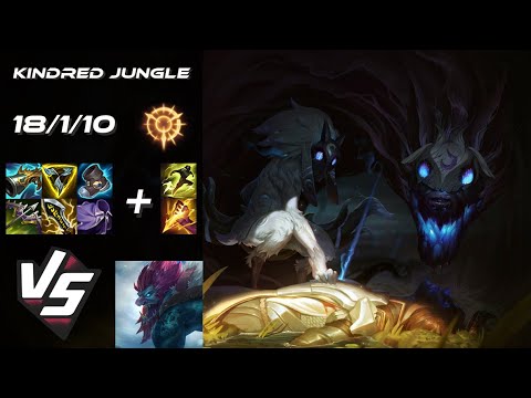 JUNGLE Kindred vs Trundle - EU Grandmaster Patch 25.S2.3