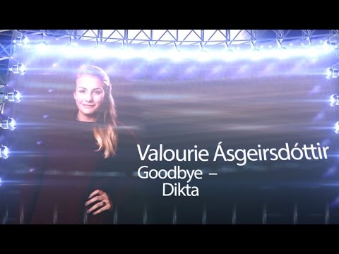 Söngkeppni NFSu 2014 - Valourie Ásgeirsdóttir - Goodbye (Dikta cover)