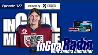 InGoal Radio Goalie Podcast Ep 327: Sandra Abstreiter