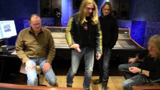 GOTTHARD at the Wissenloord studios 2014