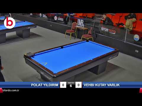 POLAT YILDIRIM & VEHBI KUTAY VARLIK Bilardo Maçı - 