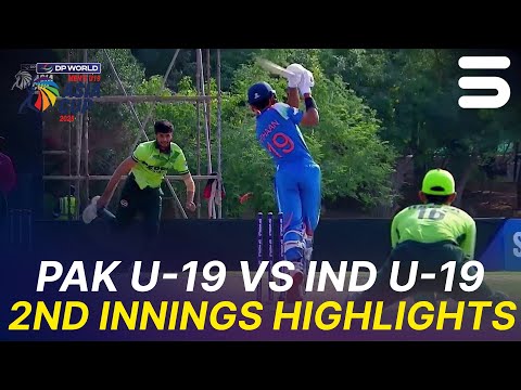 2nd Innings Highlights | Pakistan U-19 vs India U-19 | Final | Asia Cup Men's U-19 | ZI1S
