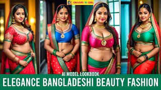 Bangladeshi Beauty AI Model Lookbook  Fashion Phot