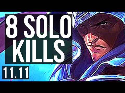 TALON vs SYLAS (MID) (DEFEAT) | Rank 1 Talon, 8 solo kills, 300+ games | BR Challenger | v11.11