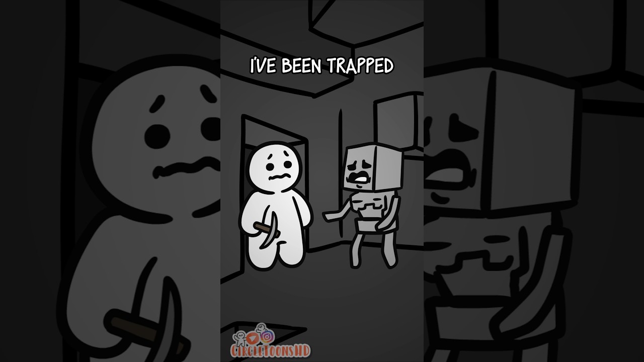 When You Find a Trapped Mob in Minecraft