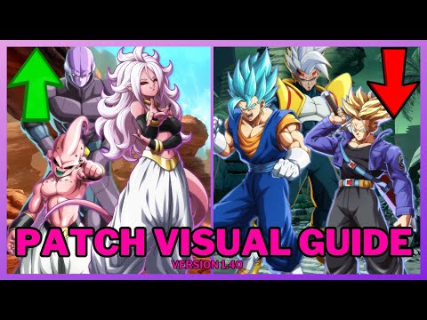 The Complete Visual Guide to DBFZ's HUGE New Patch! 【 v1.40】