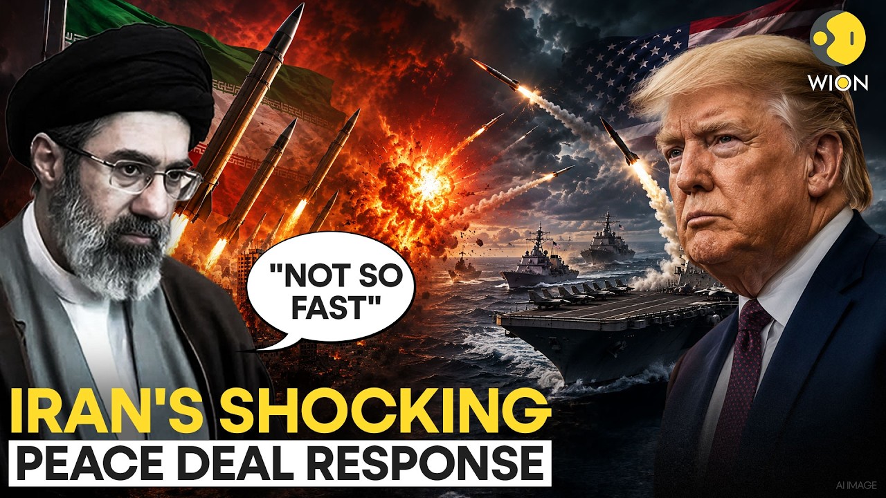 US-Iran War LIVE: Iran Tensions EXPLODE as Trump Says “Deal Near” — Iran Fires Back HARD | WION