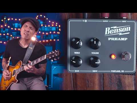 Benson Preamp pedal - demo by RJ Ronquillo